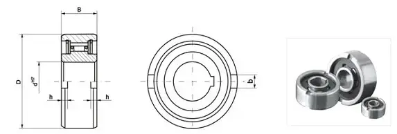 TFS楔块式超越离合器